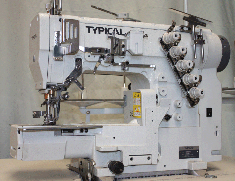 Typical cylinder arm cover stitch machine